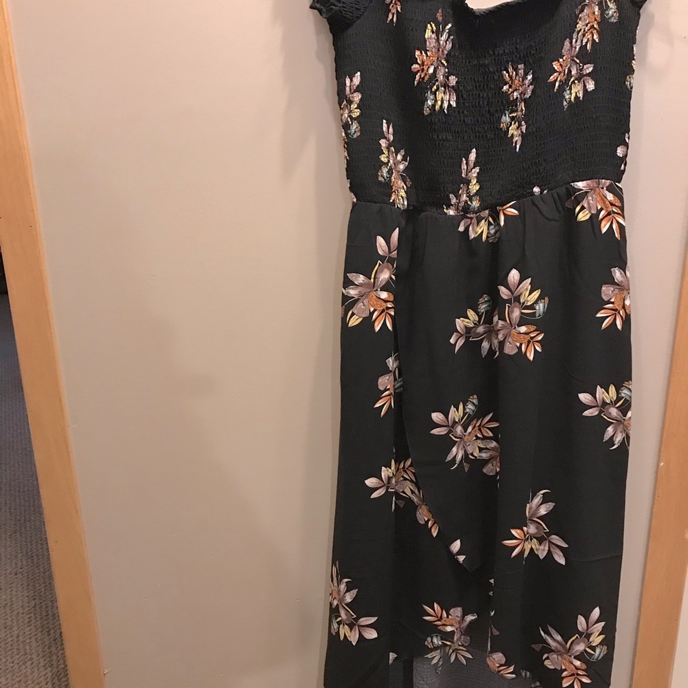 Maxi dress color black